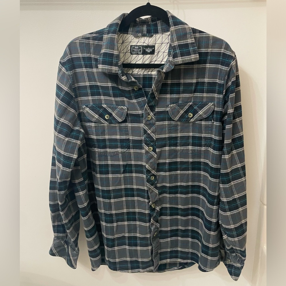 Men’s Nike SB button down flannel shirt, size large